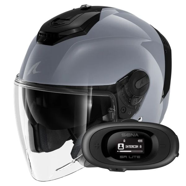 Jet Shark RS JET Blank S05 + Kit bluetooth 5R Lite Solo