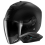 Casque Jet Shark RS JET Carbon Dark Shadow DMA + Kit Bluetooth Sena for Shark Solo