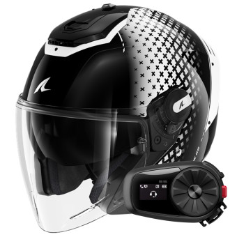 Jet Shark RS JET Stride KWK + Kit Bluetooth 5S Solo
