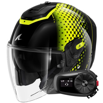 Jet Shark RS JET Stride KYS + Kit Bluetooth 5S Solo