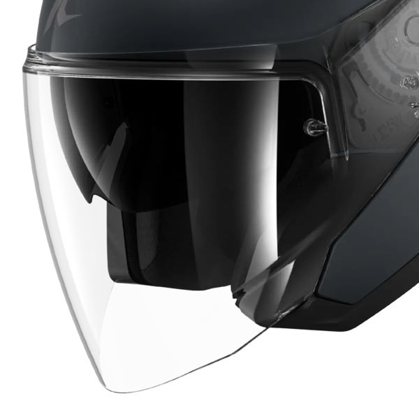 Shark Skwal i3 Jet Blank A05 + Kit Bluetooth Sena for Shark