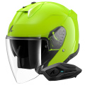 Pack Skwal i3 Jet Blank G03 + Kit Bluetooth Sena for Shark