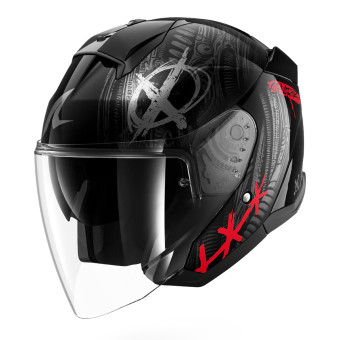 Casque Jet Shark Skwal Jet Shiever KAR Casque Jet Shark Skwal Jet Shiever KAR