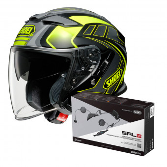Jet Shoei J-Cruise II Aglero TC3 + Intercom Sena Gt-Air 2 - J-Cruise II SRL-02
