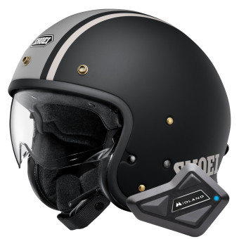 Jet Shoei J.O2 Adventure TC-10 + Bluetooth Kit BT Mini