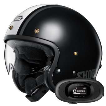 Jet Shoei J.O2 Adventure TC-5 + Bluetooth-Kit 5R Lite Solo