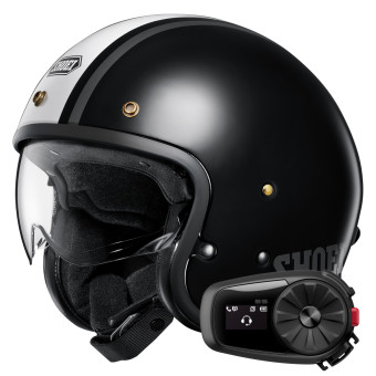 Jet Shoei J.O2 Adventure TC-5 + Bluetooth Kit 5S Solo