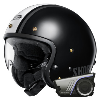 Jet Shoei J.O2 Adventure TC-5 + Bluetooth-Kit 60S Harman Kardon