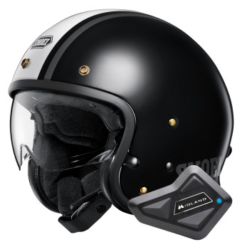 Jet Shoei J.O2 Adventure TC-5 + Bluetooth Kit BT Mini
