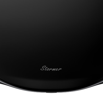 Stormer Aura Solid Matt Black