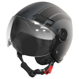 Casque Jet Stormer Ride Path Titanium Grey Metal Matt Casque Jet Stormer Ride Path Titanium Grey Metal Matt