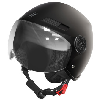 Casque Jet Stormer Ride Solid Black Matt Casque Jet Stormer Ride Solid Black Matt