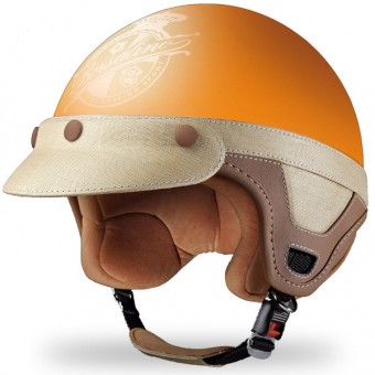 Casque Jet Borsalino Panama Orange Matt Casque Jet Borsalino Panama Orange Matt