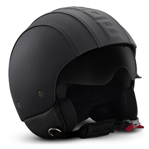 Jet Momo Design Fighter II Hero Cuir Schwarz 31