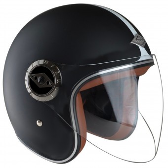Casque Jet Edguard Dirt Ed Heritage Black Casque Jet Edguard Dirt Ed Heritage Black