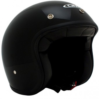 Casque Jet Dmd Vintage Schwarz Casque Jet Dmd Vintage Schwarz
