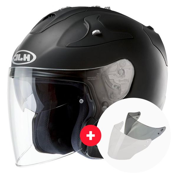 Jet HJC FG-Jet Matt Black + Visor