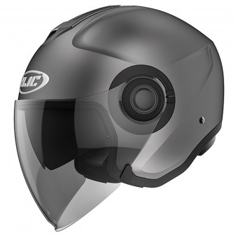 HJC I40 Semi Flat Titanium + Kit Bluetooth Sena SMH5