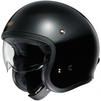 Casque Jet Shoei J.O Black Casque Jet Shoei J.O Black
