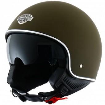 Casque Jet Astone Minijet 66 Matt Army Casque Jet Astone Minijet 66 Matt Army