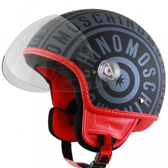 Jet Moschino Logo Ardoise Mat