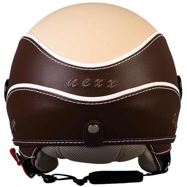 Nexx X60 Vision Vintage Crème Braun