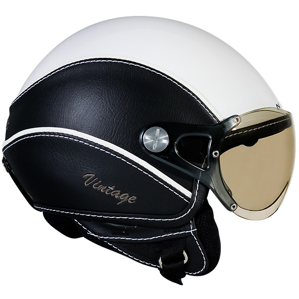 Jet Nexx X60 Vision Vintage Wei� Schwarz