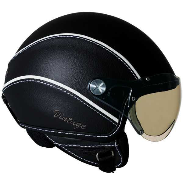 Jet Nexx X60 Vision Vintage Schwarz Schwarz