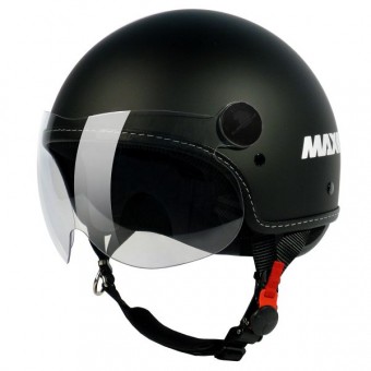Casque Jet MAX Pmax Schwarz Matt Casque Jet MAX Pmax Schwarz Matt