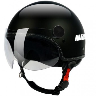 Casque Jet MAX Pmax Schwarz Casque Jet MAX Pmax Schwarz