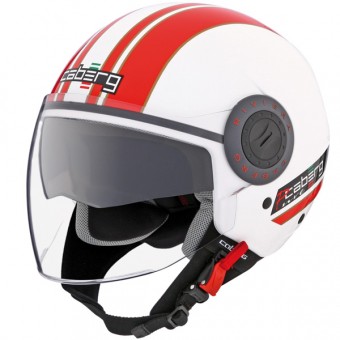 Jet Caberg Riviera V2 Pure Wei Rot