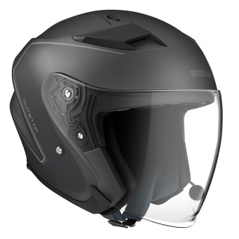 Casque Jet Sena Outstar Bluetooth Matt Black Casque Jet Sena Outstar Bluetooth Matt Black