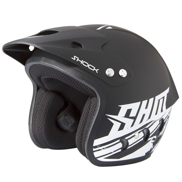 SHOT Shock Quad Deco Matt Black