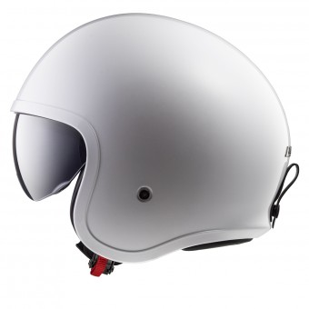 LS2 Spitfire Solid White OF599