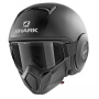Casque Jet Shark Street Drak Blank Mat KMA