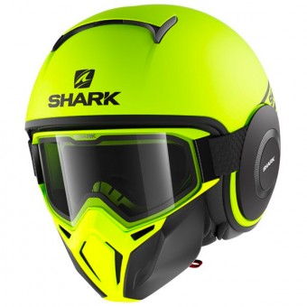 Jet Shark Street Drak Neon Yellow Matt Black