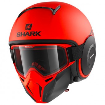 Jet Shark Street Drak Neon Orange Matt Black