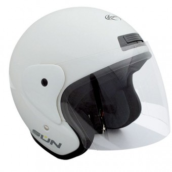 Casque Jet Stormer Sun Weiß Casque Jet Stormer Sun Weiß