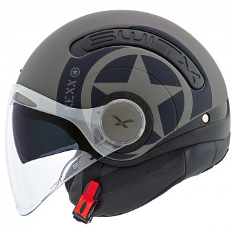 Casque Jet Nexx SX.10 Hero Concrete Mat Casque Jet Nexx SX.10 Hero Concrete Mat