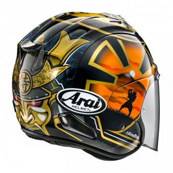 Arai SZ-R Vas Pedrosa Spirit Gold + Kit Bluetooth Sena 5S Solo