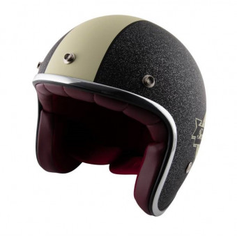 Casque Jet Torx Famous Matt Glitter Charcoal Casque Jet Torx Famous Matt Glitter Charcoal