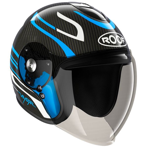 Jet Roof Voyager Carbon Arrow Blue White