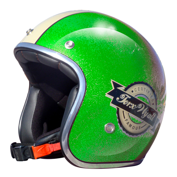 Jet Torx Famous Glitter Green