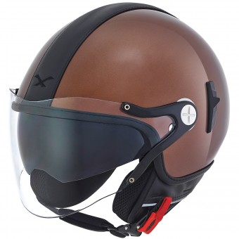 Casque Jet Nexx X60 Cruise Braun Schwarz Casque Jet Nexx X60 Cruise Braun Schwarz