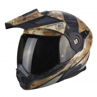 Casque Klapp Scorpion ADX-1 Battleflage Sand Silver Casque Klapp Scorpion ADX-1 Battleflage Sand Silver