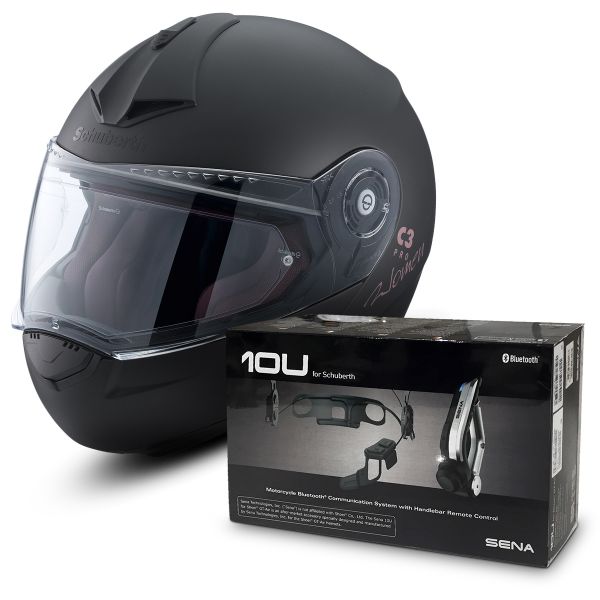 Klapp Schuberth C3 Pro Women Schwarz Matt
