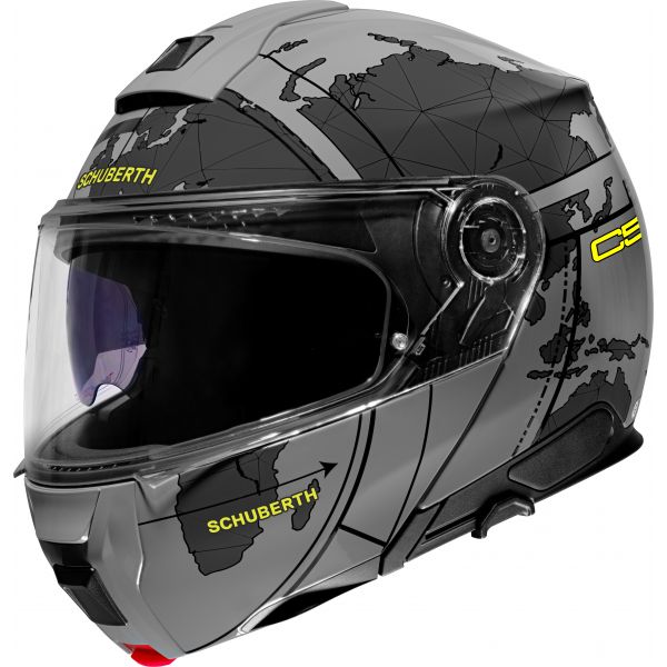 Schuberth C5 Globe Grey + Kit Bluetooth SC2 C5 - E2