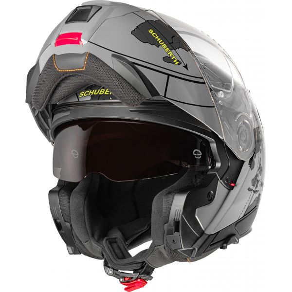Schuberth C5 Globe Grey + Kit Bluetooth SC2 C5 - E2