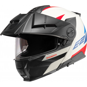 Casque Klapp Schuberth E2 Defender White Casque Klapp Schuberth E2 Defender White