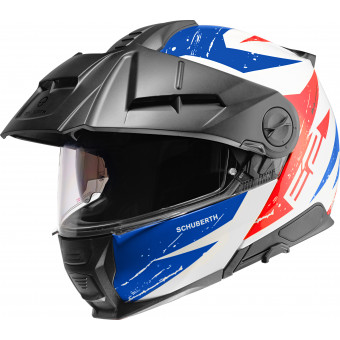 Casque Klapp Schuberth E2 Explorer Blue Casque Klapp Schuberth E2 Explorer Blue